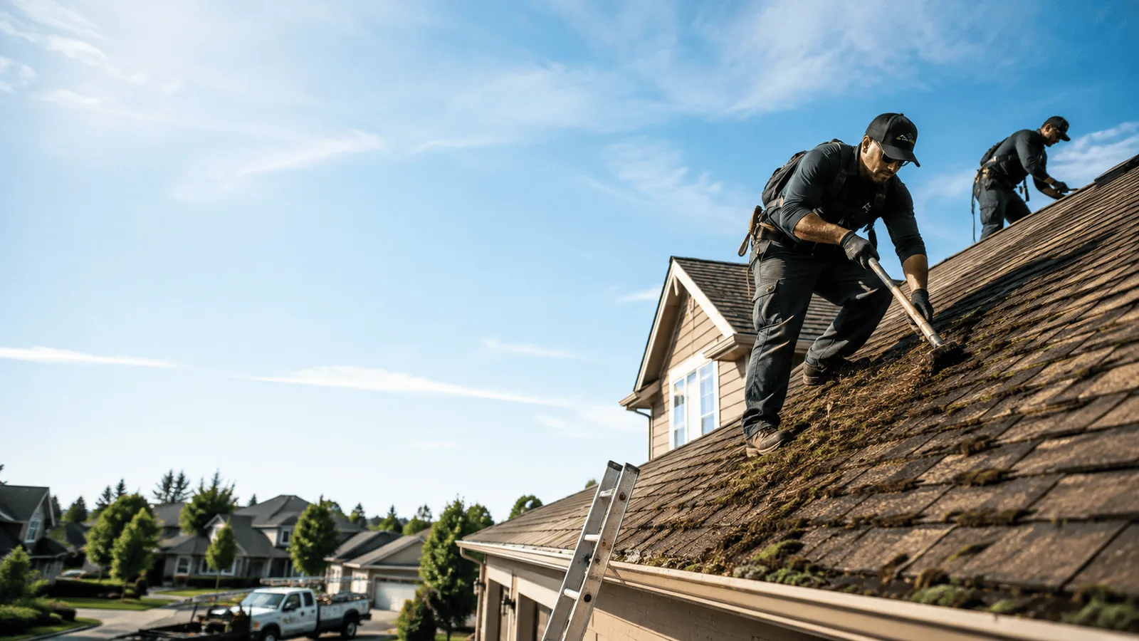 Roof Moss Removal in Hicksville, OH near me
